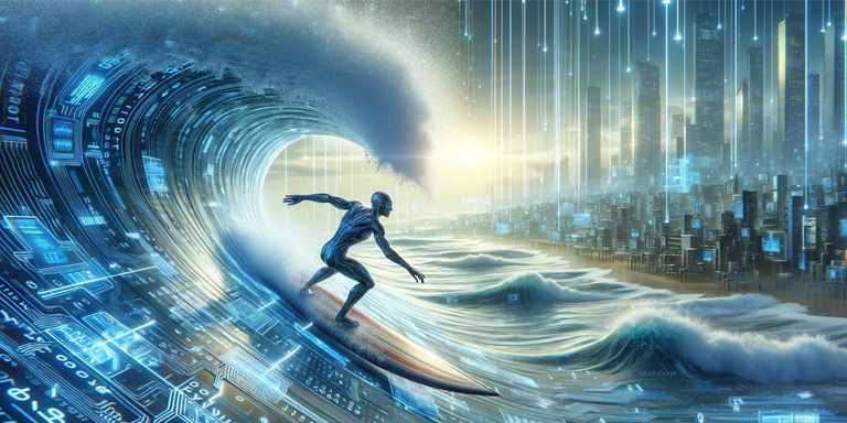 فناوری‌های مخرب، سواری بر موج