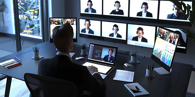 ترقی در محیط کار مجازی